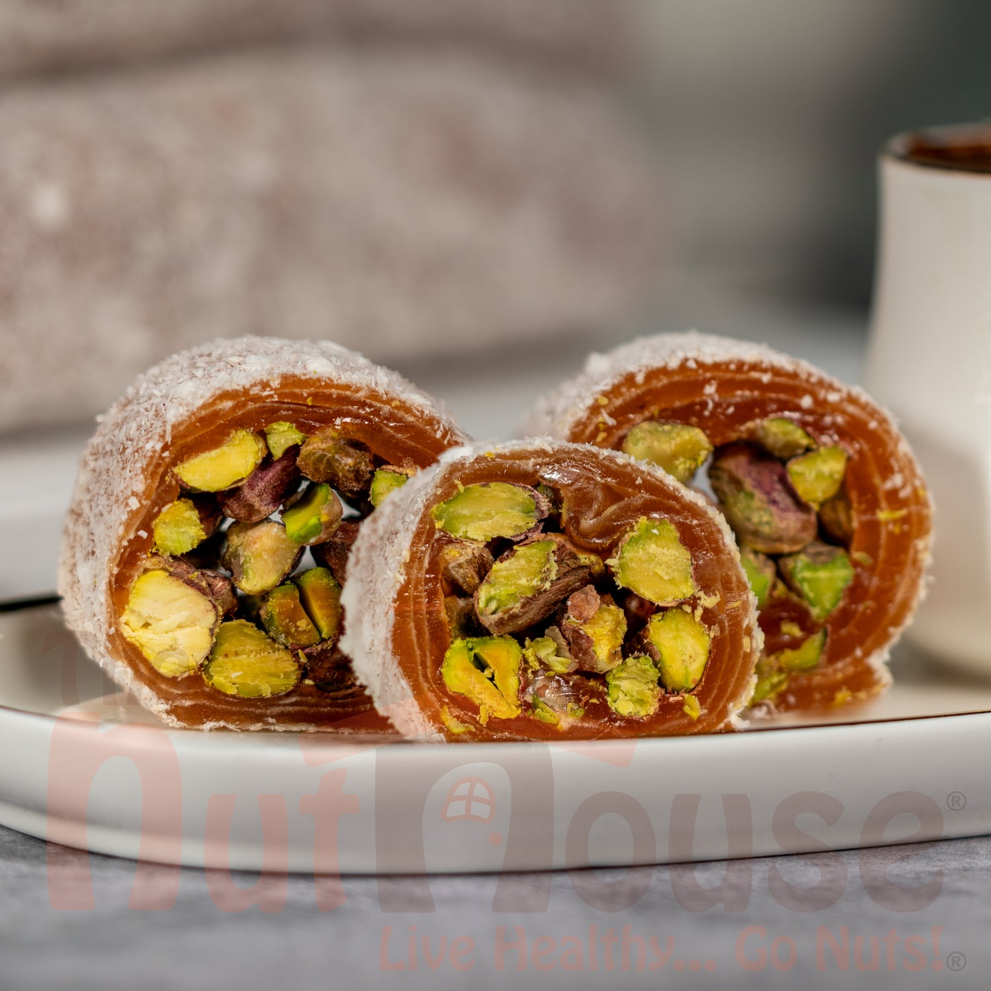 Apricot Pistachio Wrap