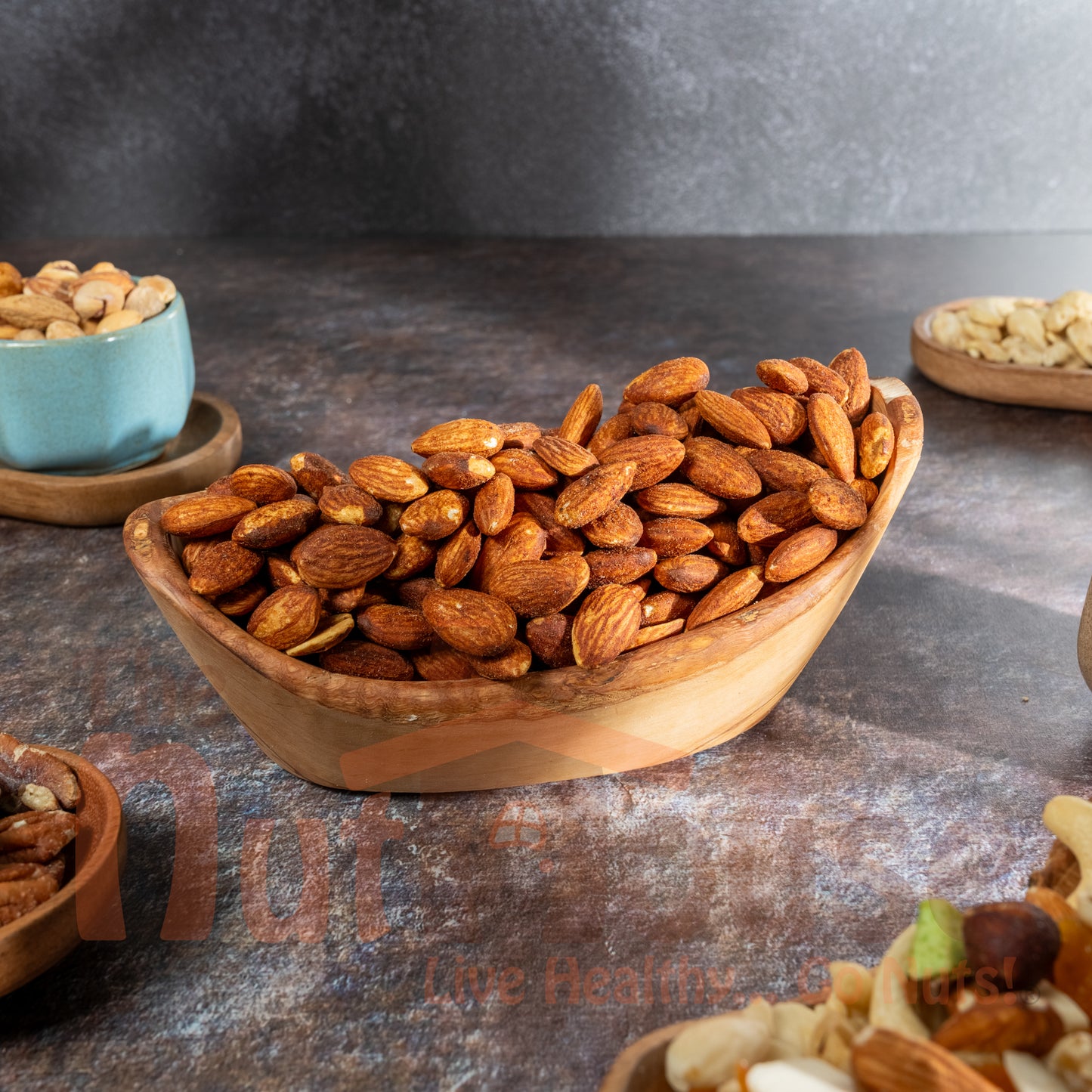 Smoked Salted Almonds