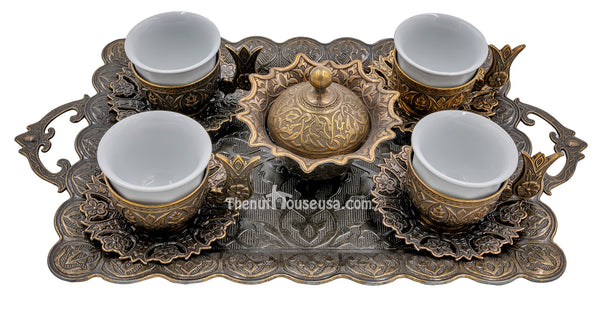 Antique Turkish Coffee Set 24038