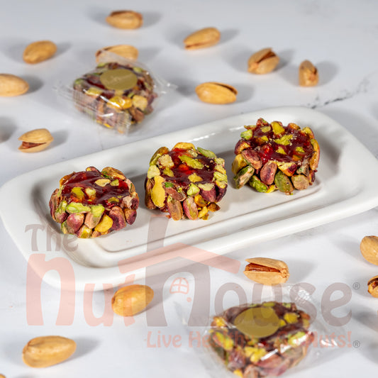 Aleppo Round Deluxe Pomegranate Raha With Whole Pistachio