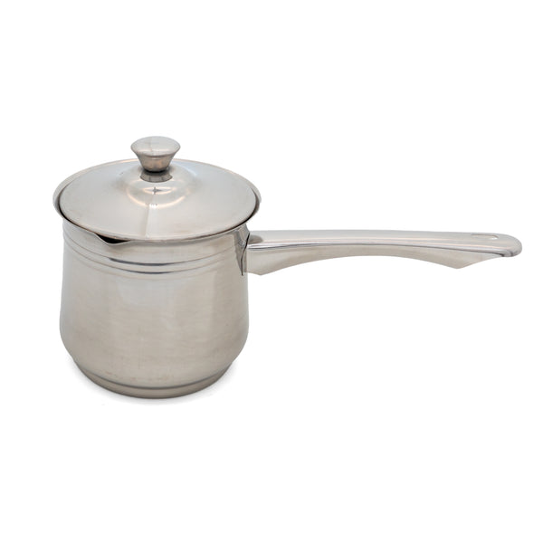 Stainless steel coffee pot 38 oz with lid