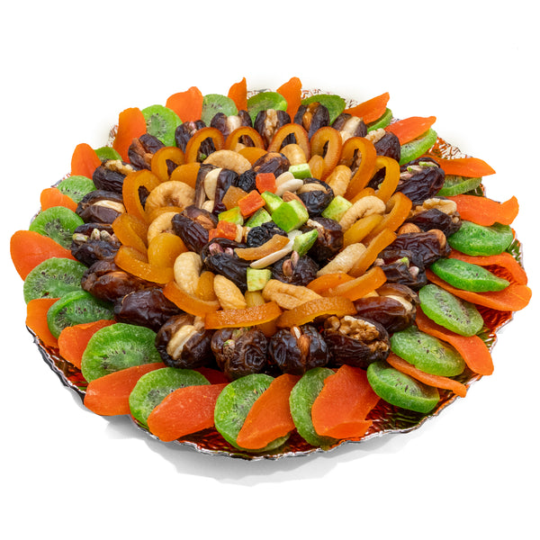 Dried Fruit With Stuffed Dates Gift Platter