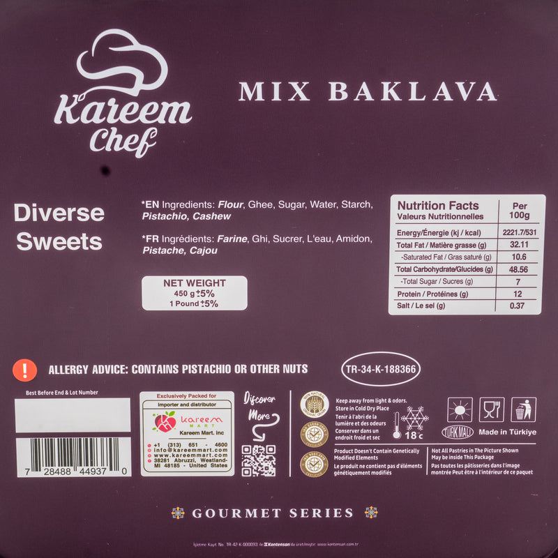 Mixed Baklava