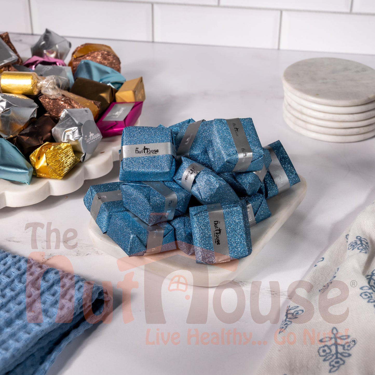 Hazelnut cream wafer crunchy almonds