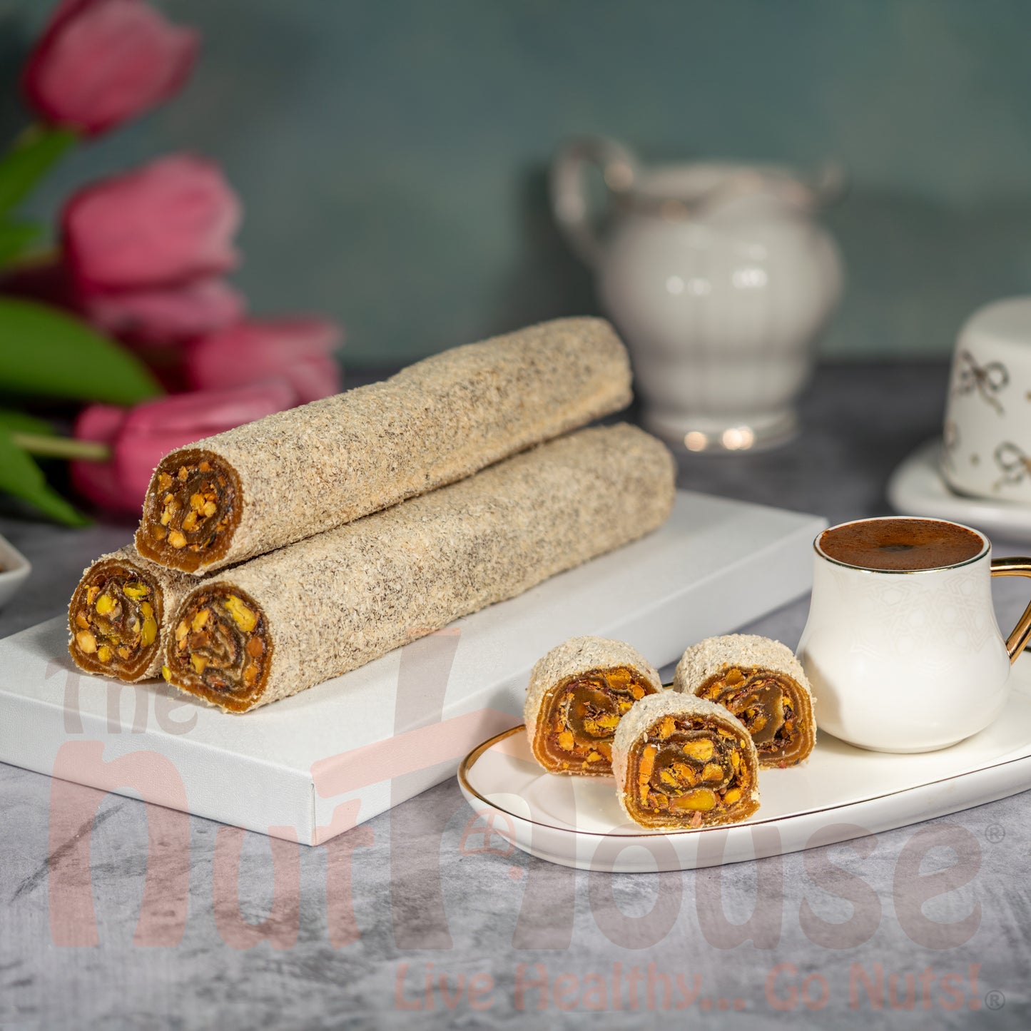 Pineapple Pistachio Wrap