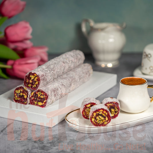 Pomegranate Pistachio Wrap