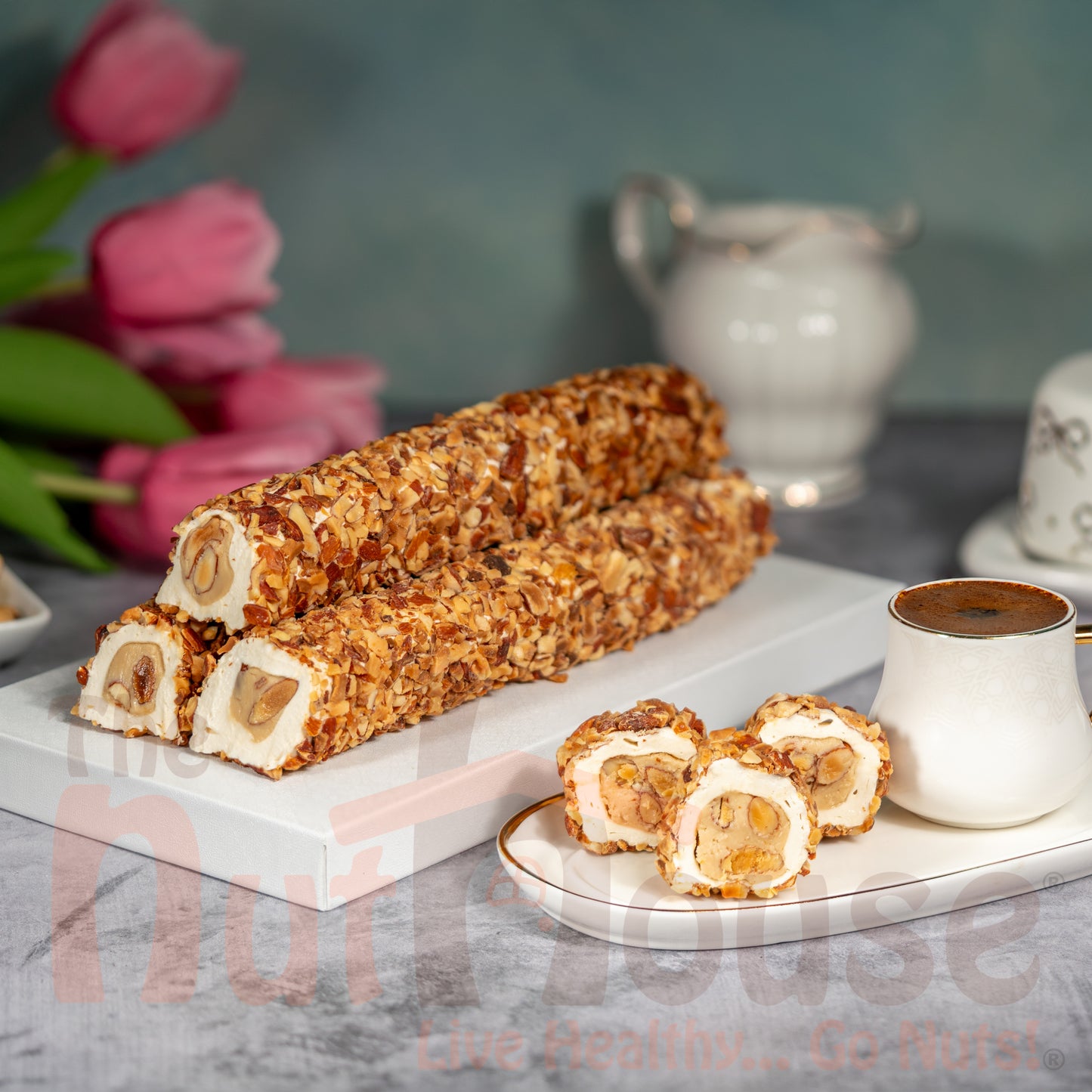 Sultan with almond paste wrap