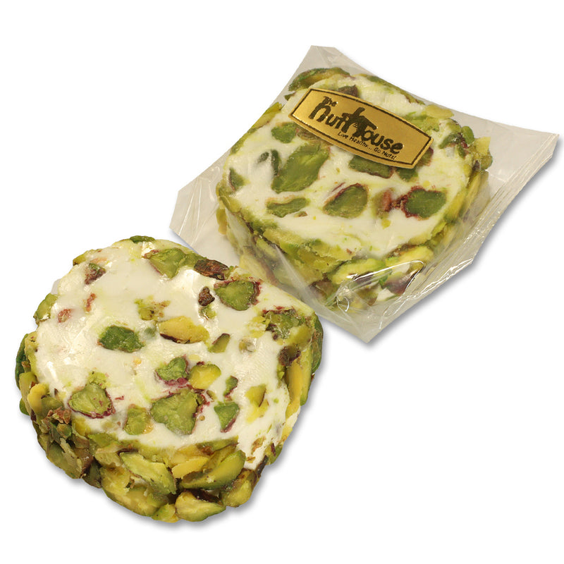 Round Deluxe Pistachio Nouget