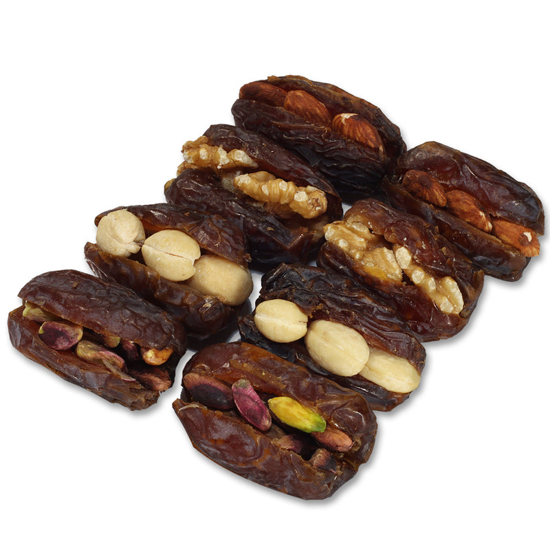 Nuts Stuffed Dates (PISTACHIO, WALNUT, CASHEW, ALMONDS)