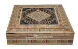 Syrian handmade wooden jewelry box 70010