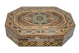 Syrian handmade wooden jewelry box 70023
