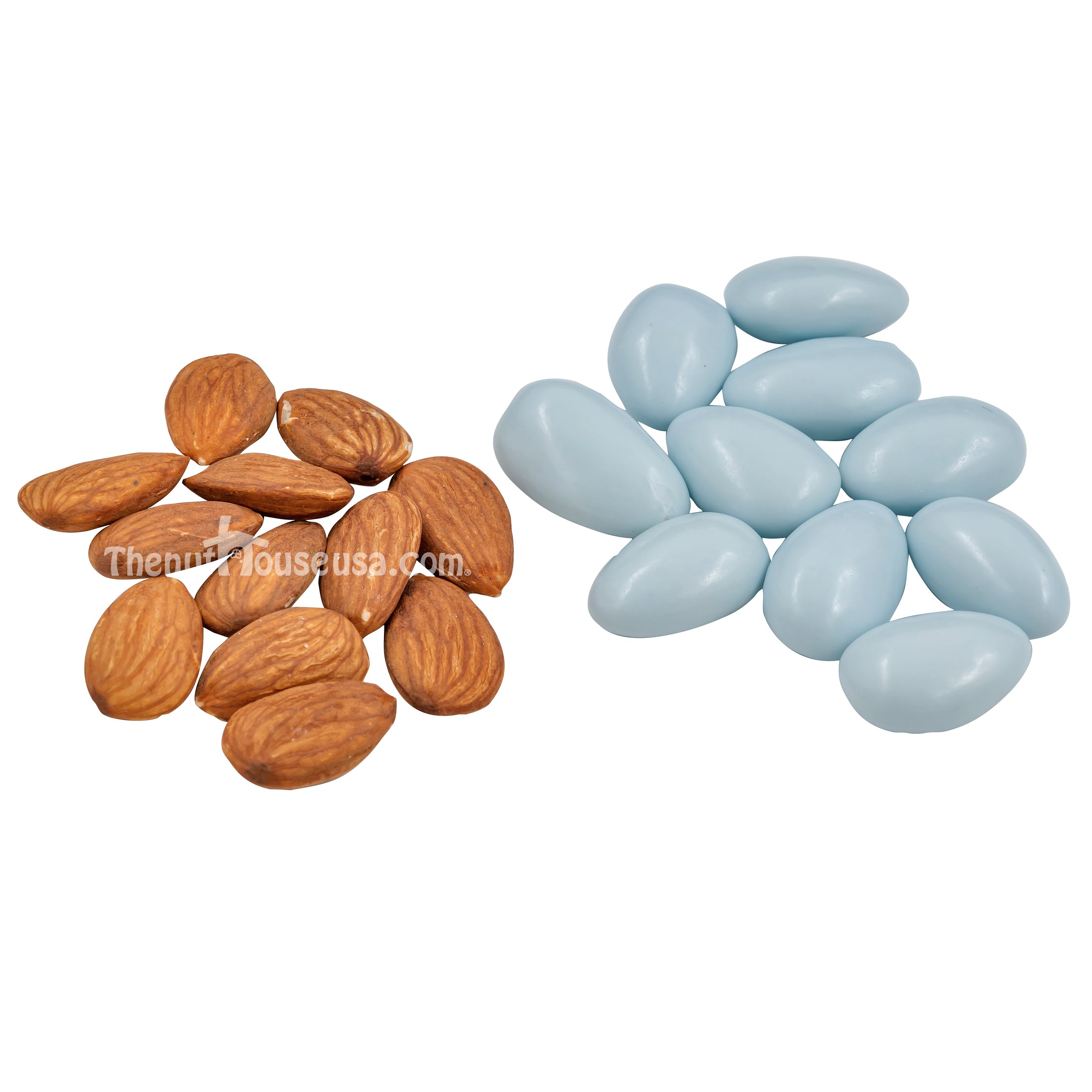 Light Blue Jordanian Almonds The Nut House
