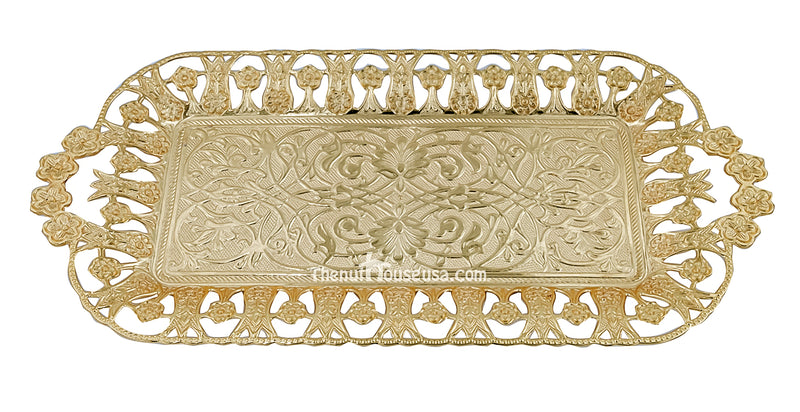 Turkish Metal Serving Tray 80019