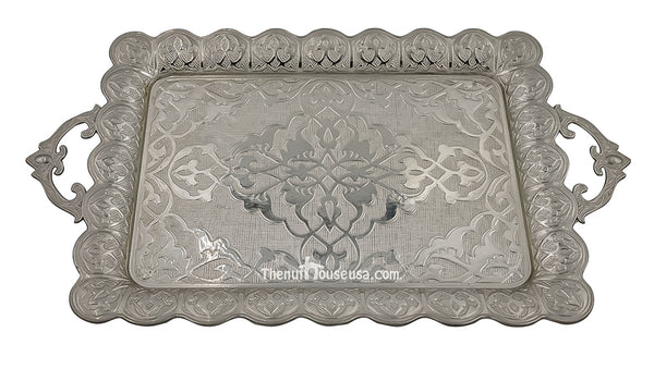 Turkish Metal Serving Tray 80023