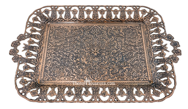 Turkish Metal Serving Tray 80028