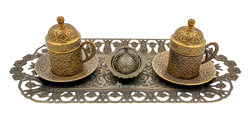 Antique Turkish Coffee set 24051