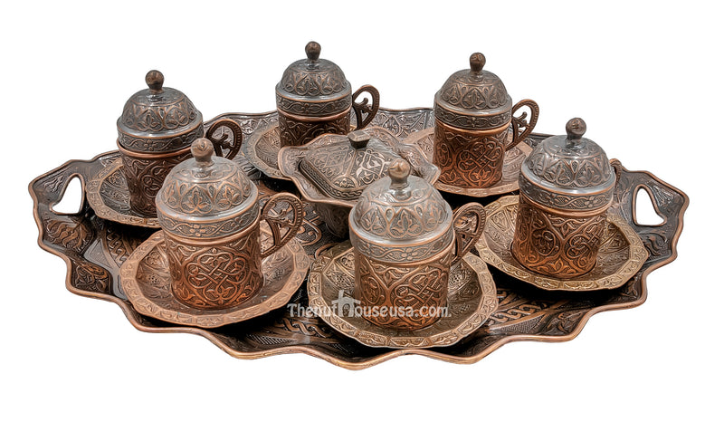 Cooper Turkish Coffee set 24024