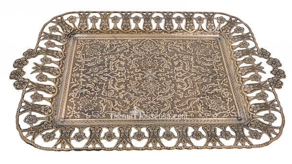 Turkish Metal Serving Tray 80029