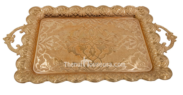 Turkish Metal Serving Tray 80024