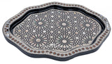 Egyptian handmade serving tray set 90015