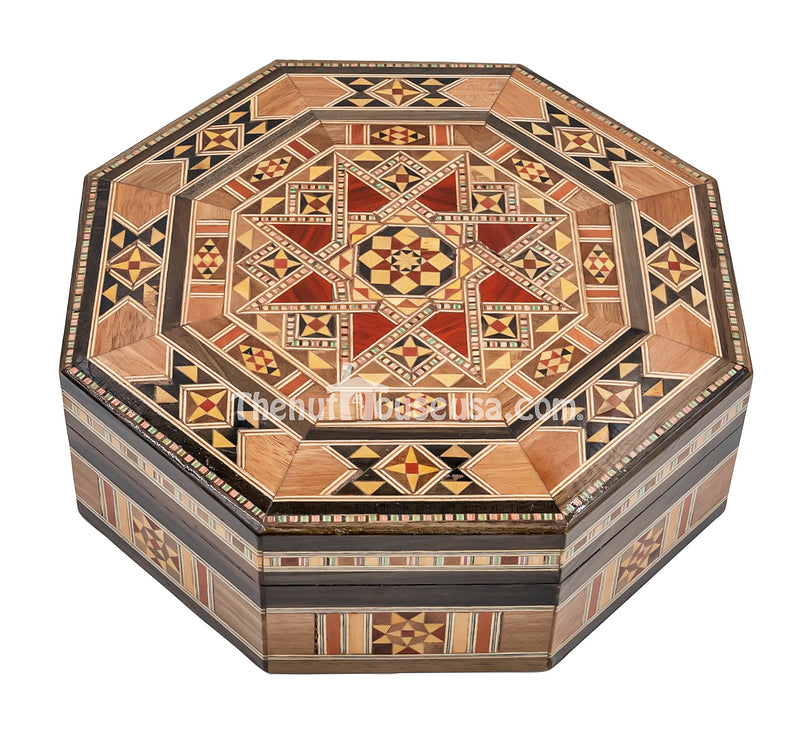 Syrian handmade wooden jewelry box 70019