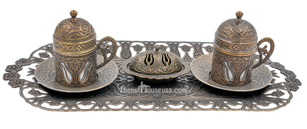 Antique Turkish Coffee Set 24049