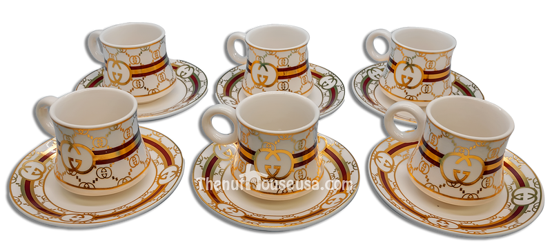 Designer 3 Turkish Coffee set 6pc(C1 )