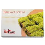 Pistachio Chocolate Baklava Lokum Turkish Delights 400g
