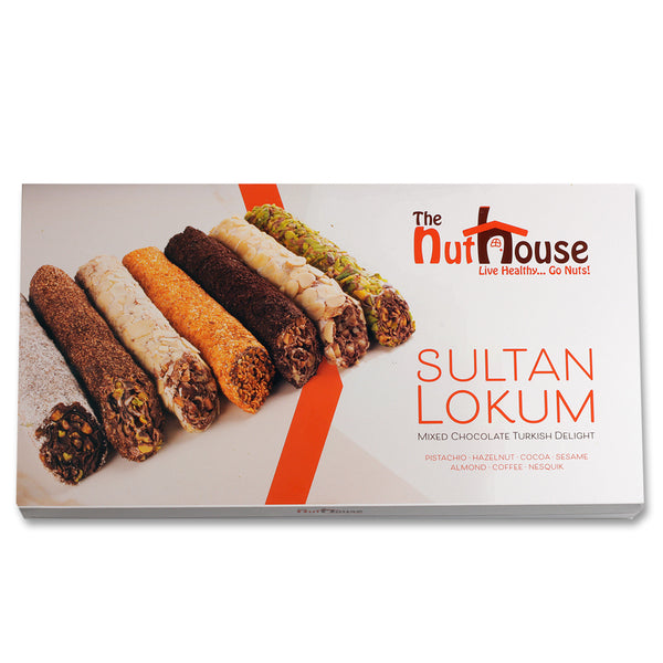 Sultan Lokum Mixed Chocolate Turkish Delights 700g
